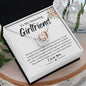 To My Amazing Girlfriend | Interlocking Heart Necklace