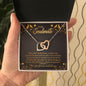 To My Soulmate | Interlocking Hearts Necklace