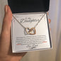 Interlocking Necklace/To My Daughter Love Dad