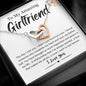 To My Amazing Girlfriend | Interlocking Heart Necklace