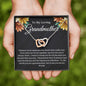 To My Loving Grandmother | Interlocking Hearts