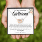 To My Amazing Girlfriend | Interlocking Heart Necklace