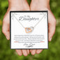 Interlocking Necklace/To My Daughter Love Dad