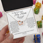 To My First Love My Mom | Interlocking Necklace