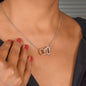 To My Soulmate | Interlocking Hearts Necklace