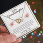 To My Granddaughter | Interlocking Hearts