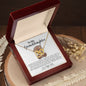 To My Granddaughter | Interlocking Hearts Necklace