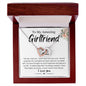 To My Amazing Girlfriend | Interlocking Heart Necklace