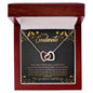 To My Soulmate | Interlocking Hearts Necklace