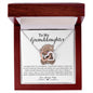 To My Granddaughter | Interlocking Hearts Necklace