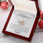 Interlocking Necklace/To My Daughter Love Dad