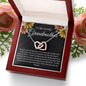 To My Loving Grandmother | Interlocking Hearts