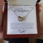 Interlocking Necklace/To My Daughter Love Dad