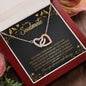 To My Soulmate | Interlocking Hearts Necklace