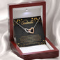 To My Soulmate | Interlocking Hearts Necklace