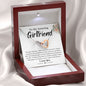 To My Amazing Girlfriend | Interlocking Heart Necklace