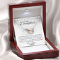 Interlocking Necklace/To My Daughter Love Dad