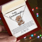 To My Granddaughter | Interlocking Hearts Necklace