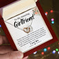 To My Amazing Girlfriend | Interlocking Heart Necklace