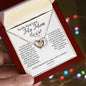To My First Love My Mom | Interlocking Necklace