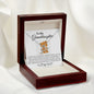 To My Granddaughter | Delicate Heart Necklace