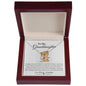 To My Granddaughter | Delicate Heart Necklace