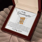 To My Granddaughter | Delicate Heart Necklace