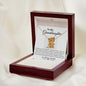 To My Granddaughter | Delicate Heart Necklace