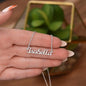 To My Girlfriend | Personalized Name Necklace