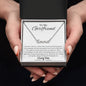 To My Girlfriend | Personalized Name Necklace