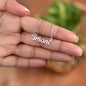 To My Amazing Girlfriend | Personalize Name Necklace