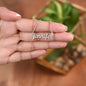 The One Who Holds My Heart | Personalize Name Necklace