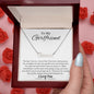 To My Girlfriend | Personalized Name Necklace