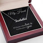 The One Who Holds My Heart | Personalize Name Necklace