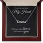 The One Who Holds My Heart | Personalize Name Necklace