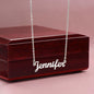 To My Amazing Girlfriend | Personalize Name Necklace