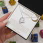To My Beautiful Daughter | Forever Love Necklace