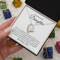 To My Beautiful Daughter | Forever Love Necklace