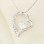 To My Beautiful Daughter | Forever Love Necklace