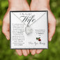 To My Beautiful Wife | Forever Love Necklace