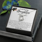To My Amazing Daughter | Forever Love Necklace