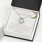 To My Beautiful Daughter | Forever Love Necklace