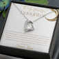 To My Beautiful Daughter | Forever Love Necklace