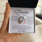 To My Beautiful Daughter/ Forever Necklace