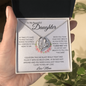 To My Beautiful Daughter/ Forever Necklace