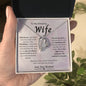 To My Amazing Wife/ Forever Love Necklace