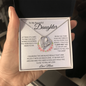 To My Beautiful Daughter/ Forever Necklace