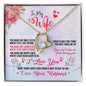 TO MY WIFE | Forever Love Necklace