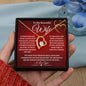 To My Beautiful Wife 2 | Forever Love Necklace