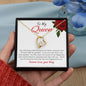 To My Queen | Forever Love Necklace
